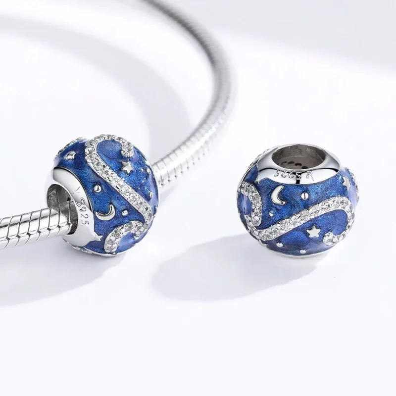 (zdjęcie do) Charms Typu Pandora Wspaniałe Gwiaździste Niebo - SCC1387 - Wyświetl 2