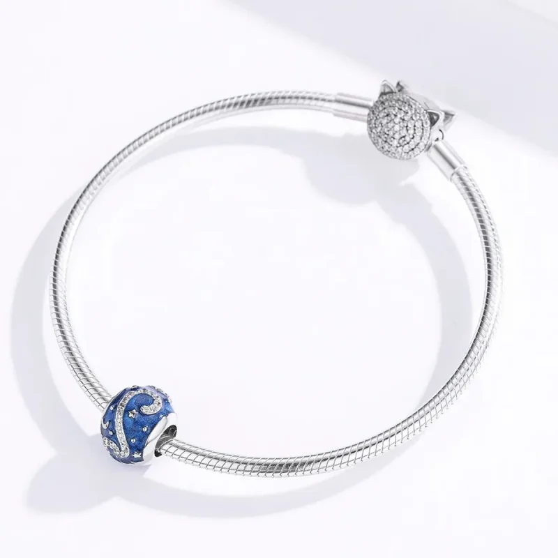(zdjęcie do) Charms Typu Pandora Wspaniałe Gwiaździste Niebo - SCC1387 - Wyświetl 3