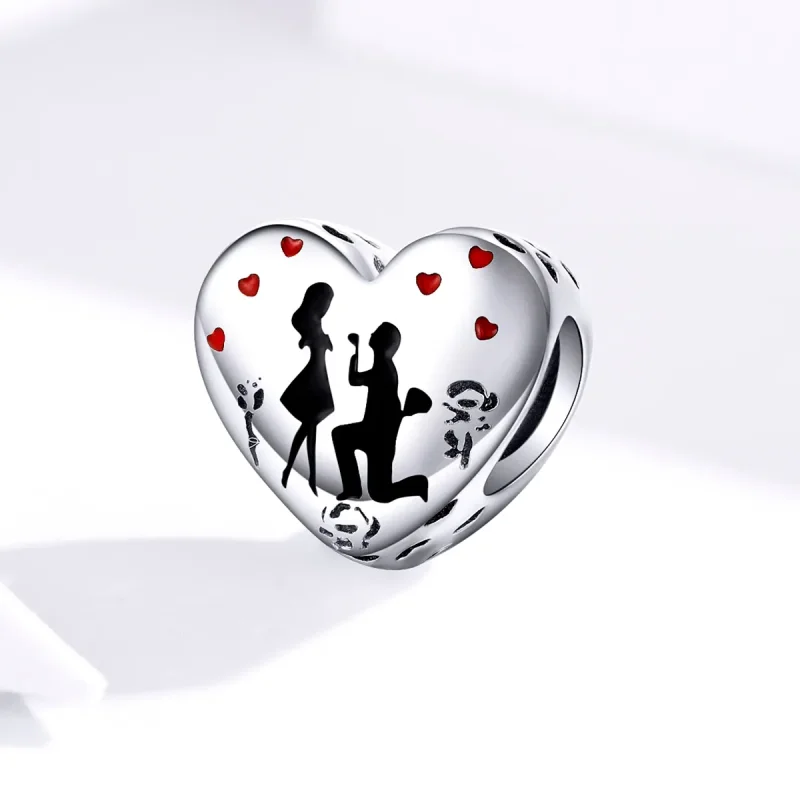 (zdjęcie do) Charms Typu Pandora Wyjdź za mnie - SCC1403 - Wyświetl 2