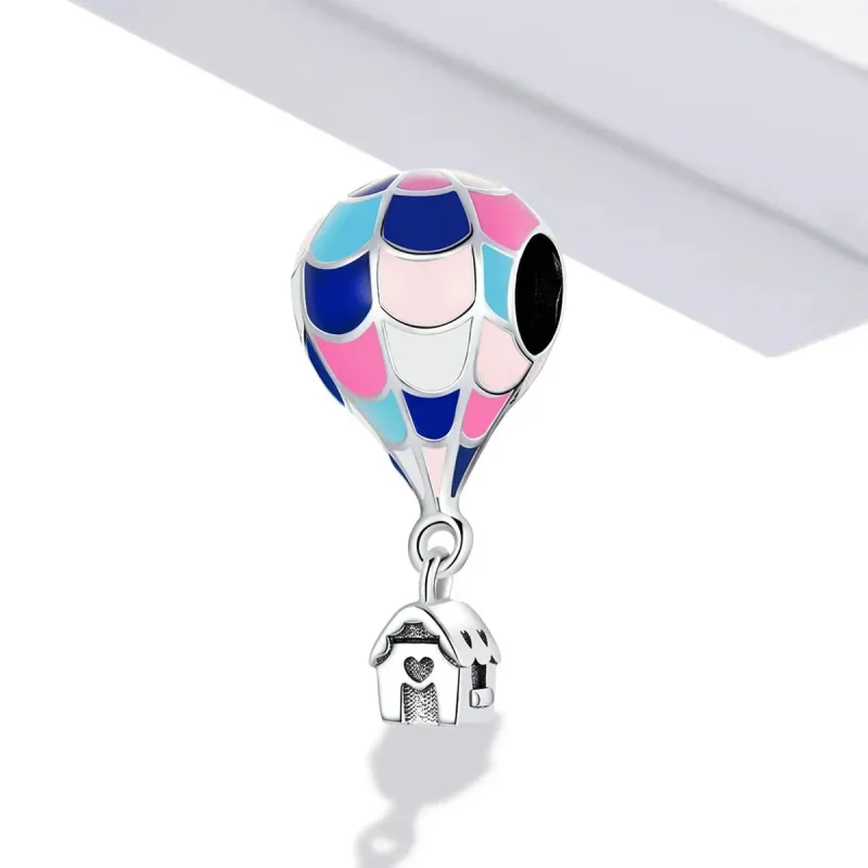 (zdjęcie do) Charms Typu Pandora Wymarzony balon na ogrzane powietrze - BSC545 - Wyświetl 2