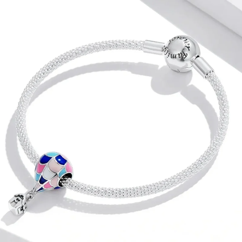 (zdjęcie do) Charms Typu Pandora Wymarzony balon na ogrzane powietrze - BSC545 - Wyświetl 3