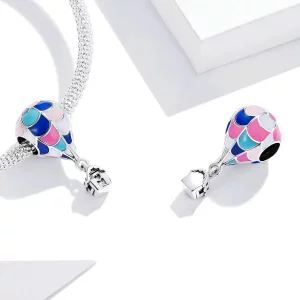 Charms Typu Pandora Wymarzony balon na ogrzane powietrze - BSC545