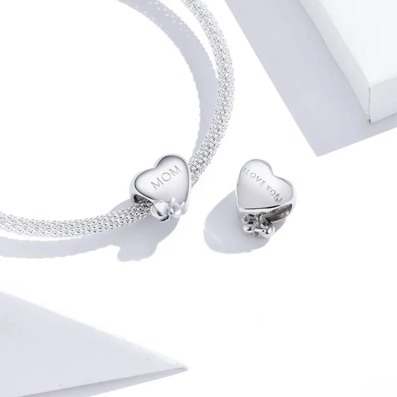 (zdjęcie do) Charms Typu Pandora Wyznaj mamie - BSC218 - Wyświetl 3