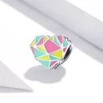 Charms Typu Pandora Wzory geometryczne - SCC1761