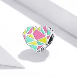 Charms Typu Pandora Wzory geometryczne - SCC1761