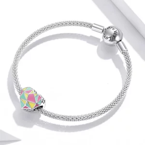 Charms Typu Pandora Wzory geometryczne - SCC1761