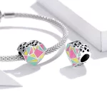 Charms Typu Pandora Wzory geometryczne - SCC1761