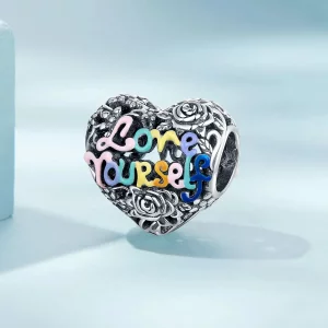 Charms Typu Pandora wzór serca - SCC2354