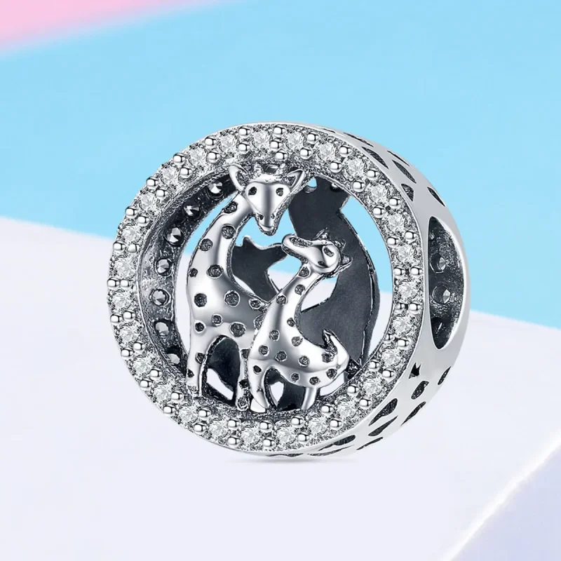 (zdjęcie do) Charms Typu Pandora Żyrafa - SCC997 - Wyświetl 2