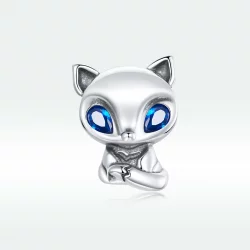 Charms Typu Pandora Żywy mały lis - SCC1808