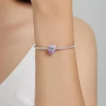 Charms Typu Pandora zabawna sowa - SCC1932