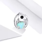 Charms Typu Pandora zabawny kameleon - BSC254