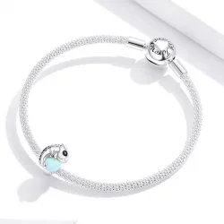 Charms Typu Pandora zabawny kameleon - BSC254