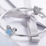 Charms Typu Pandora zabawny krab - SCC682