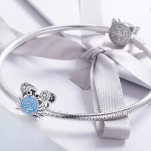 Charms Typu Pandora zabawny krab - SCC682