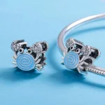 Charms Typu Pandora zabawny krab - SCC682