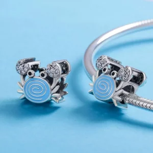 Charms Typu Pandora zabawny krab - SCC682