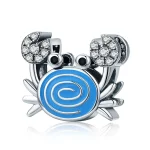 Charms Typu Pandora zabawny krab - SCC682