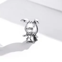 Charms Typu Pandora Zabawny Królik - SCC1867
