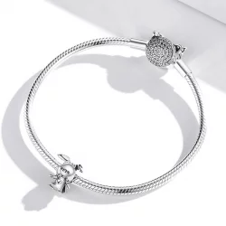 Charms Typu Pandora Zabawny Królik - SCC1867