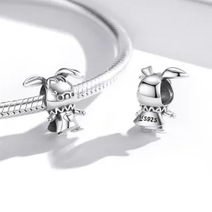 Charms Typu Pandora Zabawny Królik - SCC1867