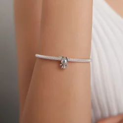 Charms Typu Pandora Zabawny Królik - SCC1867
