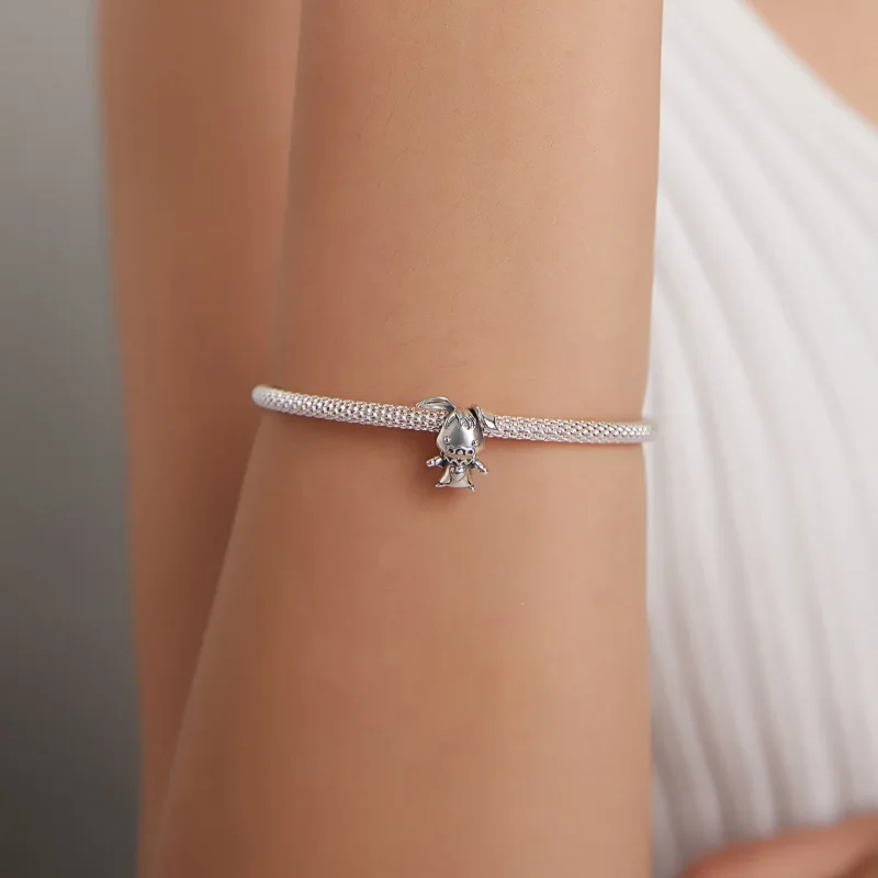 (zdjęcie do) Charms Typu Pandora Zabawny Królik - SCC1867 - Wyświetl 5