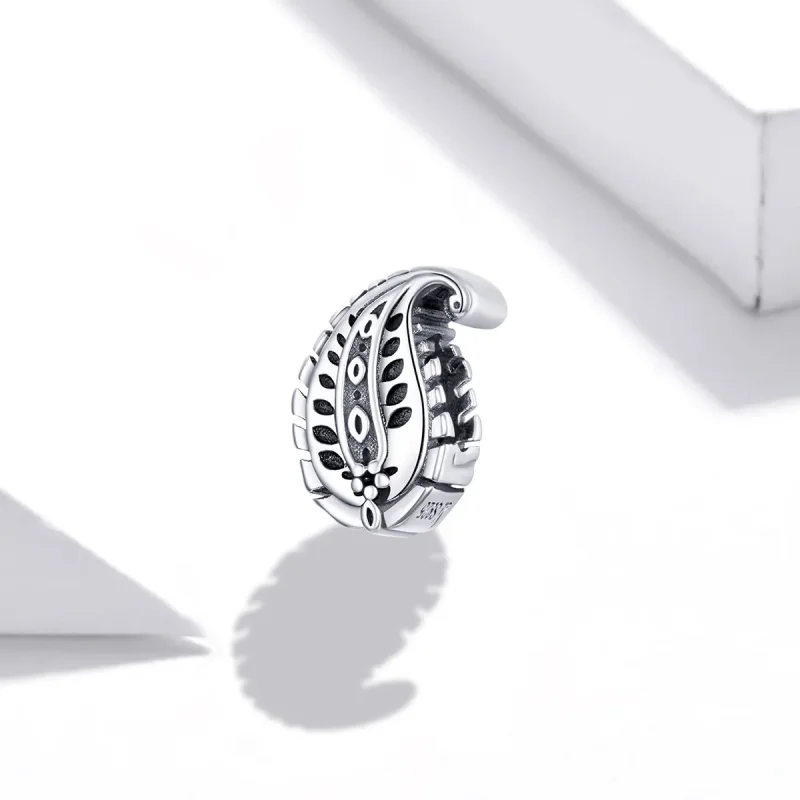 (zdjęcie do) Charms Typu Pandora Zabytkowe liście - SCC1824 - Wyświetl 2