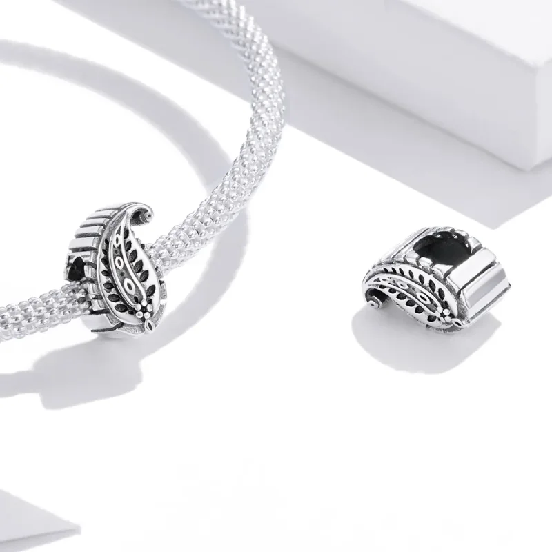 (zdjęcie do) Charms Typu Pandora Zabytkowe liście - SCC1824 - Wyświetl 4