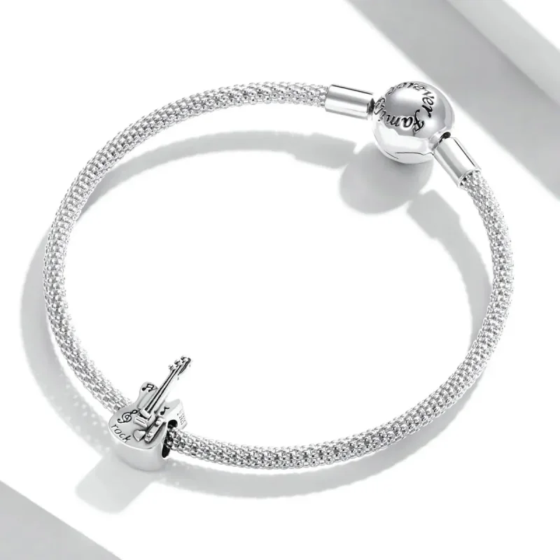 (zdjęcie do) Charms Typu Pandora Zabytkowy bas - SCC2076 - Wyświetl 3