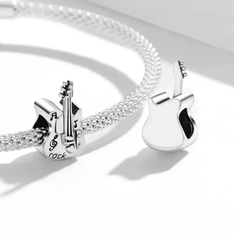 (zdjęcie do) Charms Typu Pandora Zabytkowy bas - SCC2076 - Wyświetl 4
