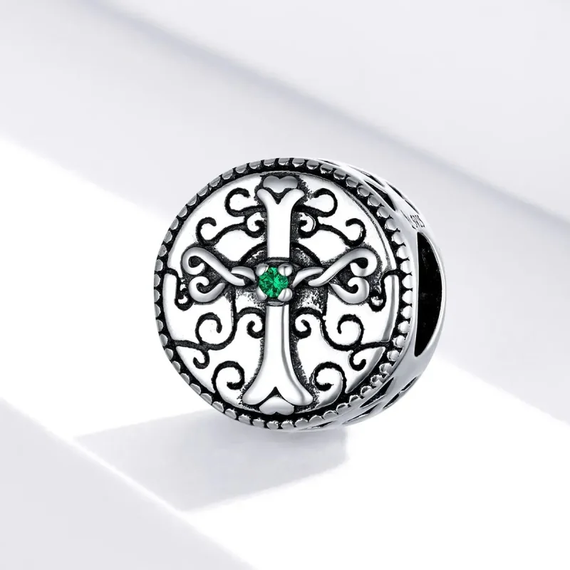 (zdjęcie do) Charms Typu Pandora Zabytkowy krzyż - SCC1510 - Wyświetl 2