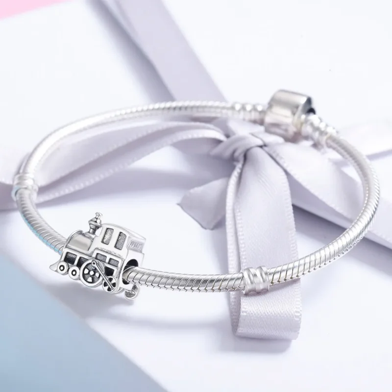 (zdjęcie do) Charms Typu Pandora Zabytkowy pociąg - SCC507 - Wyświetl 4