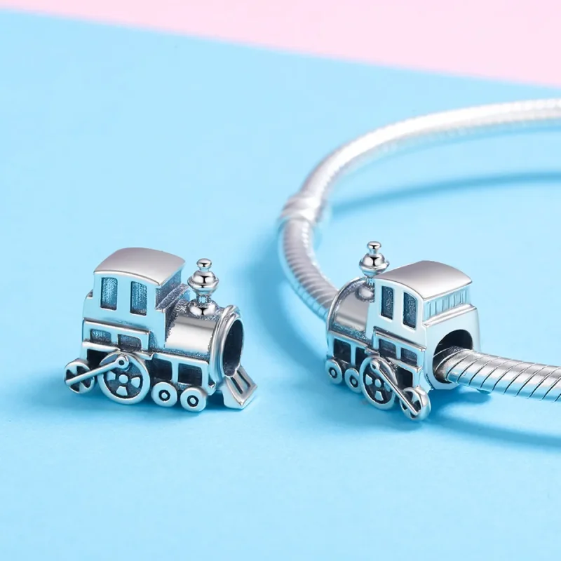 (zdjęcie do) Charms Typu Pandora Zabytkowy pociąg - SCC507 - Wyświetl 5