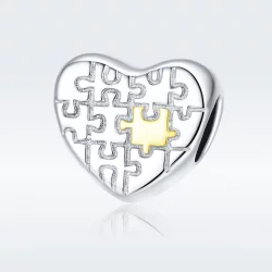 Charms Typu Pandora Zagadki miłosne - SCC1673