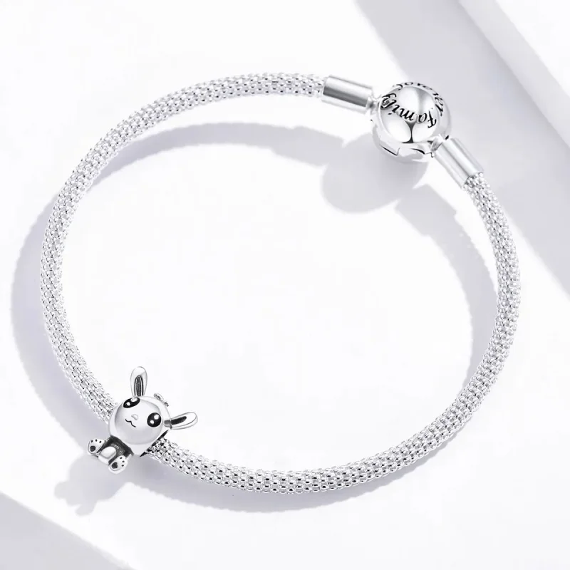 (zdjęcie do) Charms Typu Pandora Zajączek wielkanocny - SCC1467 - Wyświetl 3