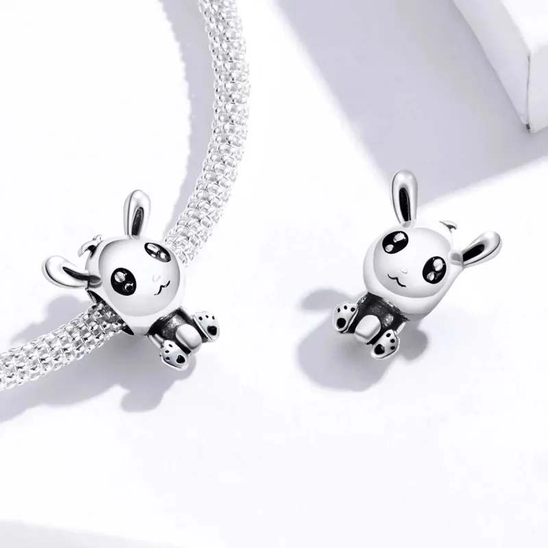 (zdjęcie do) Charms Typu Pandora Zajączek wielkanocny - SCC1467 - Wyświetl 4