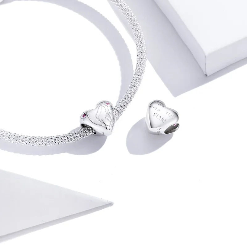 (zdjęcie do) Charms Typu Pandora Zakochana gwiazda - BSC216 - Wyświetl 3