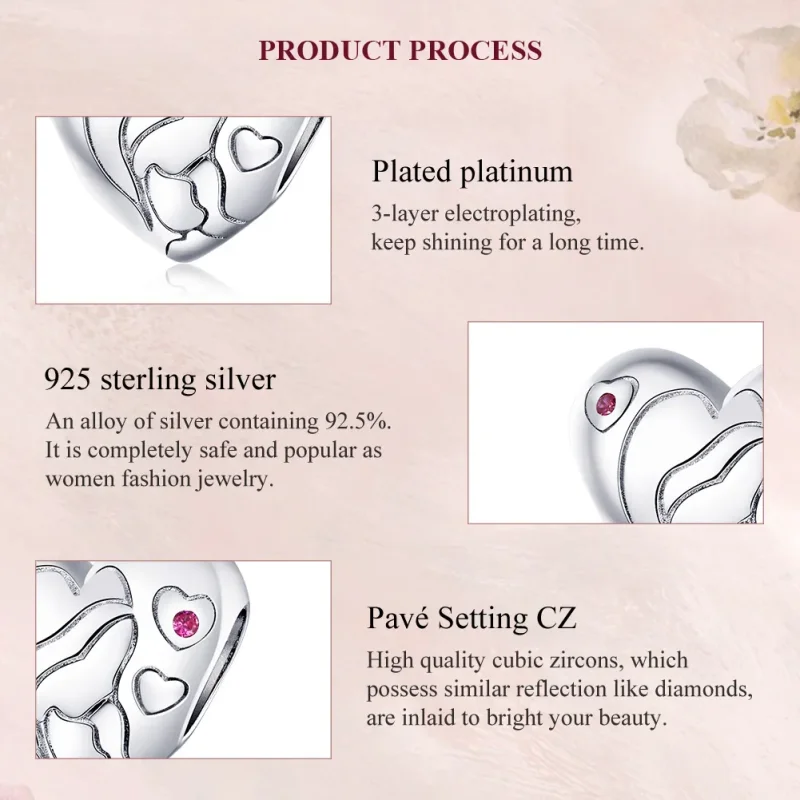 (zdjęcie do) Charms Typu Pandora Zakochana gwiazda - BSC216 - Wyświetl 7