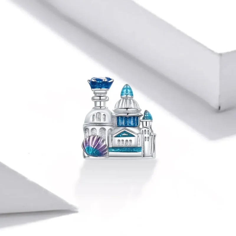 (zdjęcie do) Charms Typu Pandora Zamek fantazji - BSC432 - Wyświetl 2