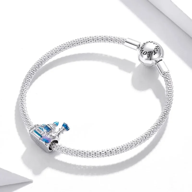 (zdjęcie do) Charms Typu Pandora Zamek fantazji - BSC432 - Wyświetl 3