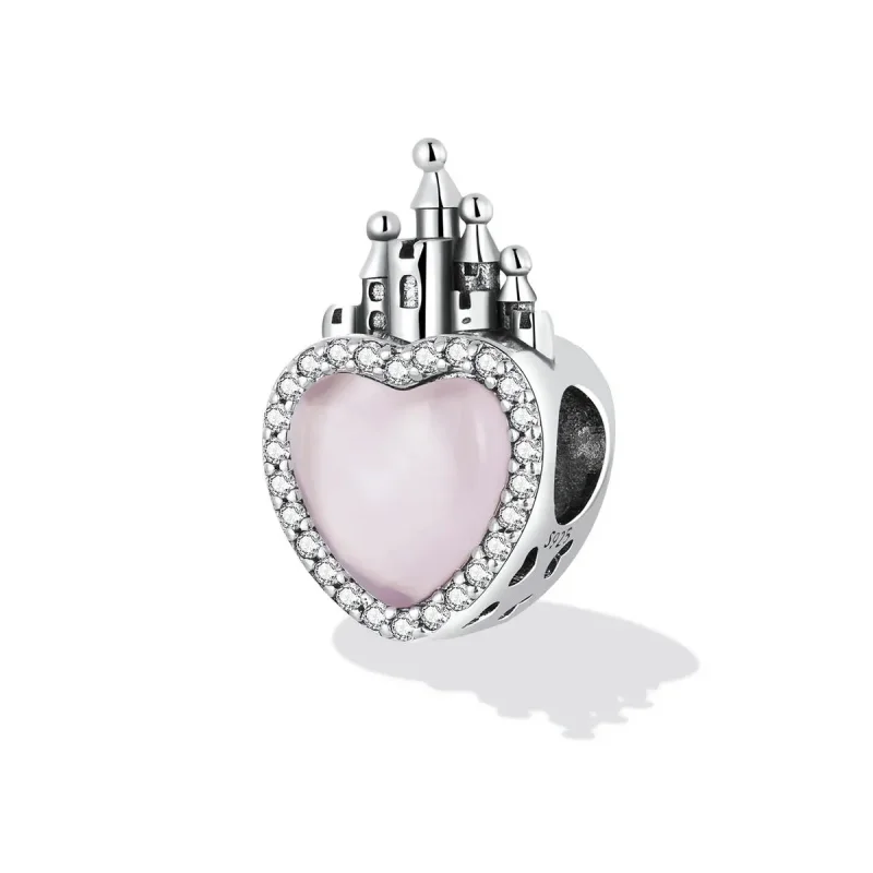 (zdjęcie do) Charms Typu Pandora Zamek miłości - SCC2207 - Wyświetl 2