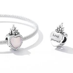 Charms Typu Pandora Zamek miłości - SCC2207