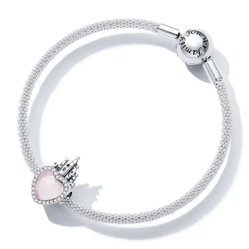 (zdjęcie do) Charms Typu Pandora Zamek miłości - SCC2207 - Wyświetl 5