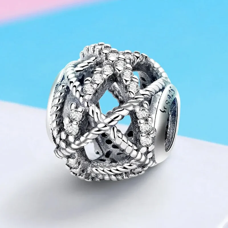 (zdjęcie do) Charms Typu Pandora Zawijanie uroku - SCC728 - Wyświetl 4