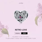 Charms Typu Pandora Zawsze w moim sercu - SCC1415