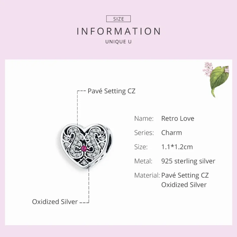 (zdjęcie do) Charms Typu Pandora Zawsze w moim sercu - SCC1415 - Wyświetl 7
