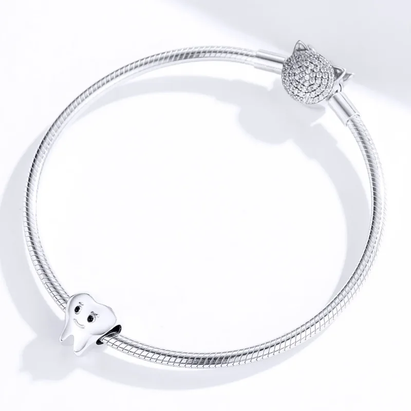 (zdjęcie do) Charms Typu Pandora Ząb - SCC1401 - Wyświetl 3
