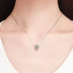 Charms Typu Pandora Zielona koniczyna - SCC964