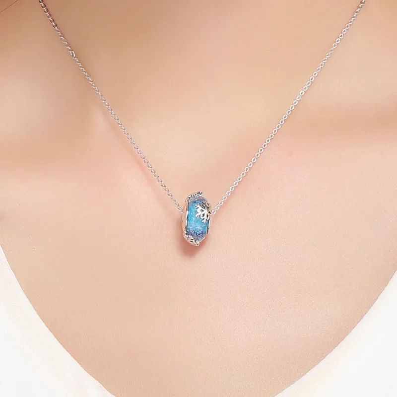 (zdjęcie do) Charms Typu Pandora Zimowe mrożone płatki śniegu - SCC862 - Wyświetl 5